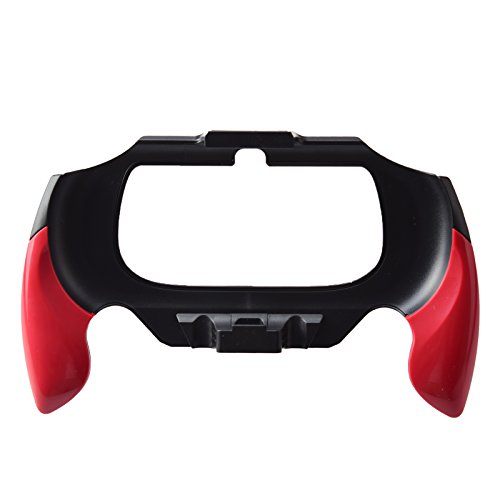 Gam3Gear-Plastic-Hand-Grip-Handle-Holder-Case-Bracket-for-PS-Vita-2000-Red