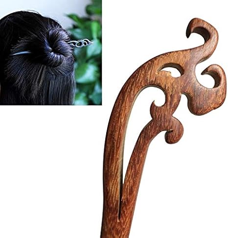 Amazon Co Jp Yyabb ロングヘアピン 女の子のヘアクリップ女性のファッションの髪の宝石のアクセサリーのためのピン サンダルウッド ヘアピンヘアアクセサリー波 ギフトボックス Color Red ホーム キッチン