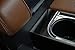 Justautotrim Steel Interior Center & Front Console Cup Holder Panel Frame Cover Trim Accessories for 2014 2015 2016 2017 2018 2019 2020 2021 Toyota Tundra (Center Cup)