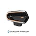 Baile Motorcycle Wireless Headset,1000M Helmet Wireless Communication Systems Ski Helmet Headphones bt Intercom Walkie-Talkie for Snow Mobile,Up to 3 Riders (Handsfree,FM Radio, Waterproof)