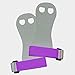 Epic MMA Gear Beginner Soft Hook and Loop Gymnastics Grips (Purple Strap, Large)