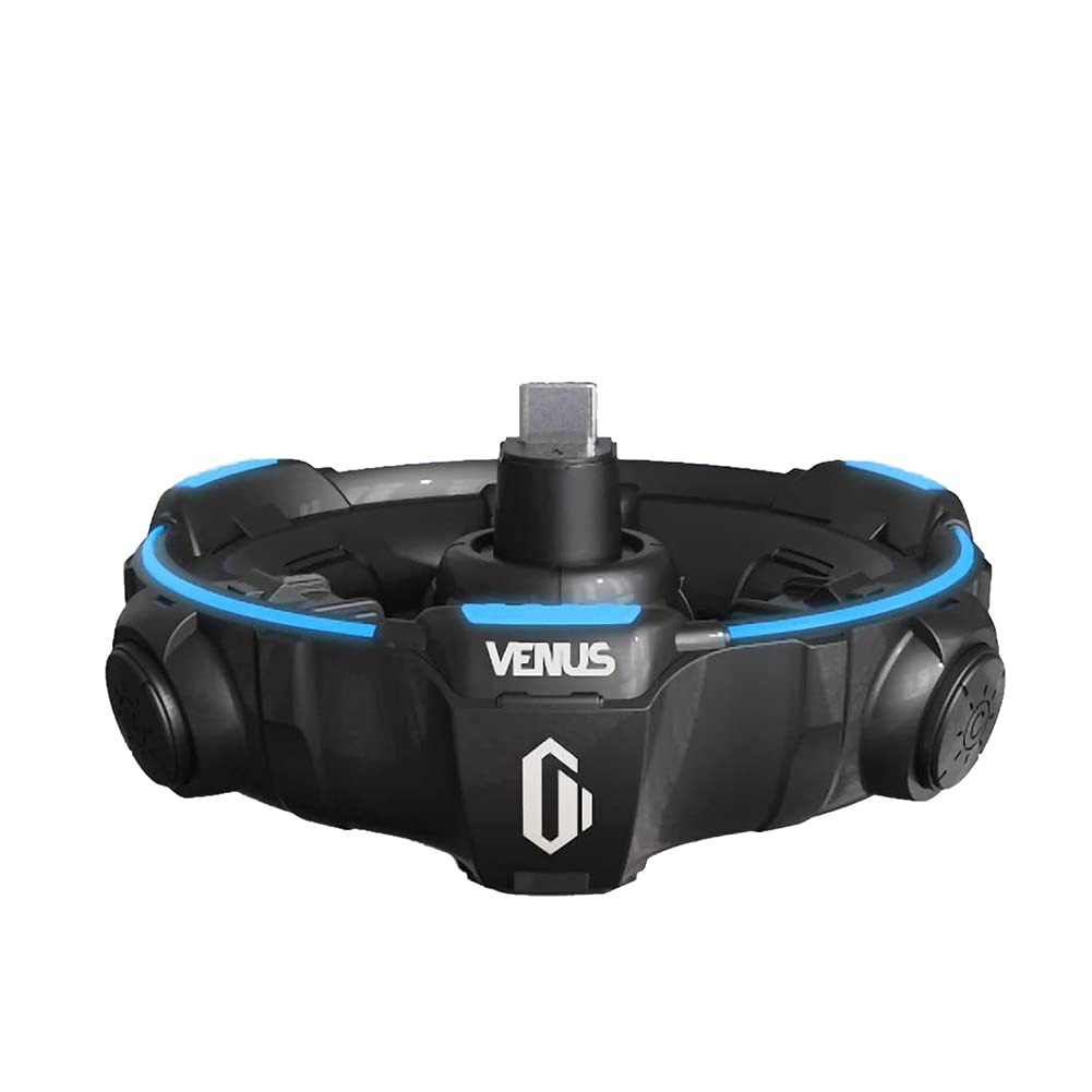 Gravastar VENUS | Bluetooth Speaker | Charging Base, Black