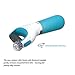 Amope Pedi Perfect Electronic Dry Foot File-Callus Remover with Diamond Crystals, Blue, Regular Coarse, in-Home Pedicure Removes Hard & Dead Skin for Baby Smooth Feet, Batteries Included, 1 Count