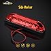 Partsam 4x Boat Navigation LED Light Rred & Green Waterproof Marine Yacht Kayak Sailboat Utility Strip Bar 12V DC