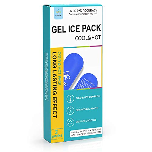 SHBC Gel Ice Pack-Reusable 120G Cold Therapy 2 Pack- Suitable for Insulin Cooler Insulation