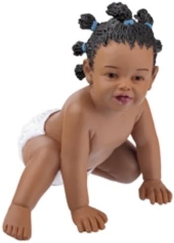 Dollhouse Miniature Doll Tisha Baby in Diapers