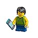 LEGO City Beachgoer Minifigure: Boy in Hoodie (in Hammock w/Trees Combo) 60153