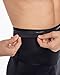 Leo Men's High Waist Slimming Tummy Abs Shaper with Boxer Brief,Black,Large