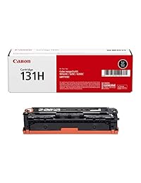 Canon 131H High Capacity Toner Cartridge Original, color negro