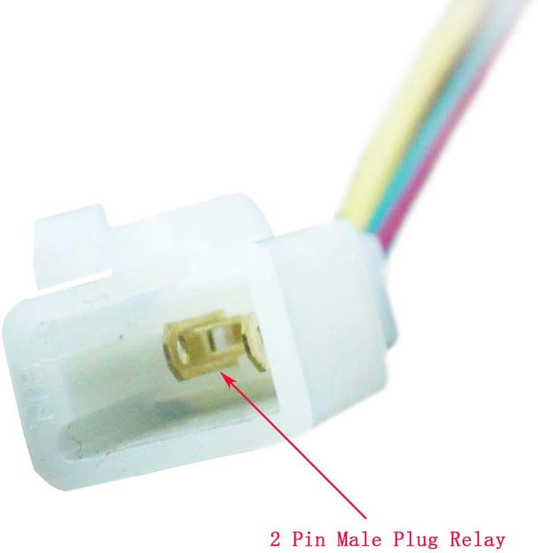 WOOSTAR 2 Pin Starter Solenoid Relay Replacement for 50cc 70cc 90cc 110cc 125cc Taotao Kazuma Sunl ATV Quad Dirt Bike Pocket Bike Go Kart - Image 4