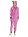 Totally Pink Women's Cozy Plush Onesie, pink1, Medium