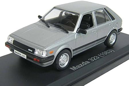 Amazon ｉｘｏ 1 43 ｍａｚｄａ マツダ ファミリア ３２３ ５ドアハッチバック ｂｄ１０５１型 ５代目 19 銀 プラモデル 通販