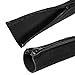 19.5 Inch Flexible Cable Management Sleeve with Zipper, Cord Organizer System for TV, Computer,Office,Home Entertainment, 4 Pack(Black)