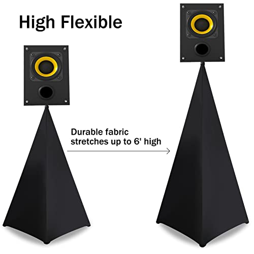 Wakult Speaker Stand Cover Dj Speaker Covers Compatible with Most