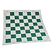 EA-STONE Tournament Chess Set - Plastic Filled Chess Pieces and Green Roll-up Vinyl Chess Board，32 Pieces