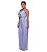 Women's Strap Stripe High Waist Wide Leg Long Pants Jumpsuits Rompers