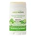 Green Love Natural Deodorant for Women - Aluminum Free Womens Antiperspirant Stick with Baking Soda - Ultra-Efficient, No Parabens Underarm Female Deodorant with All Natural Ingredients - Bergamot