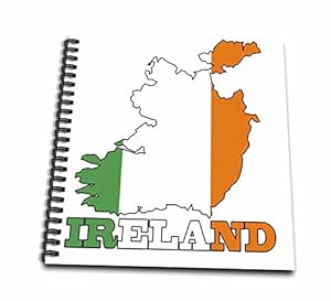 3dRose db 63165 _ 2 de la Bandera de la República de Irlanda en el