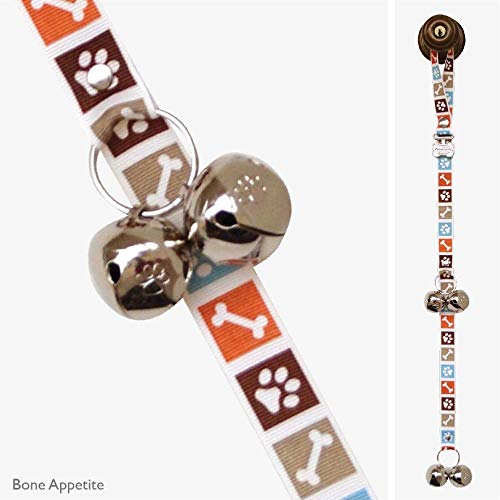 PoochieBells Original Housetraining & Potty Time Dog Doorbell w/ Pet Industry Endorsed Training Guide. Know when it's potty time for your pooch. Handcrafted in the USA