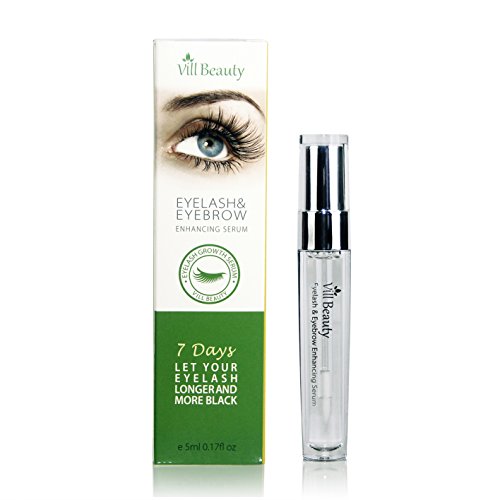 [Upgraded] Eyelash Growth Serum & Eyebrow Growth Serum - Enhancer Great For Growing - Thickening and Strengthening Of Eyelashes and Eyebrows 2018 New