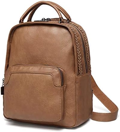 Backpack Purse for Women,Chasechic Fashion PU Leather Braids Design Shoulder Bag