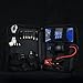 Brightech - SCORPION Portable Car Battery Jump Starter with SmartJump Technology - 10000 mAh Handheld Jump Box and Battery Charger for Electronics and Mobile Devices with Carrying Case - Cobalt Blue