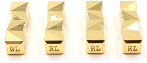 Rope Lace Yeezy Peanut Tips Aglets (Gold)