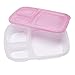 Meal Prep Containers, HTOMT 7-Pack 3 Compartment Food Storage Bento Boxes with Lids, Food Storage BPA Free, Stackable, Reusable Lunch Box, Microwave Dishwasher Freezer Safe, Portion Control