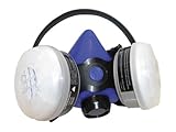 SAS Safety 2761-50 Professional Blue Half Mask Respirator, Large