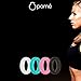 Pome Silicone Wedding Ring & Band for Women (Glitter, 8)