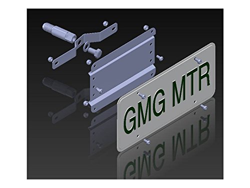 GMG Motorsports NO Holes License Plate Bracket Kit for The VW Beetle (GEN2) No Drill Tow Hook License Plate Mount
