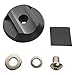 KC HiLiTES 13562 Cyclone Universal Tube Mount Adapter (Cyclone not included),Black