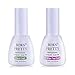 BORN PRETTY Soak Off TOP COAT& BASE COAT UV LED Gel No Wipe Primer Kit (10ml, 2 Bottles)