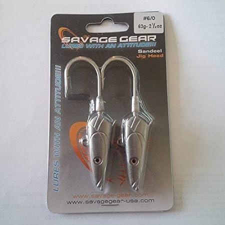 savage gear sandeel jig head