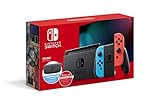 Switch with Neon Blue and Neon Red Joy-Con