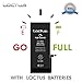 3300mAh High Capacity Battery for iPhone 6 Plus with Complete Replacement Tool Kit, Adhesive Tape and Instructions Included by Loctus 24 Months Warranty