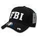 Rapiddominance FBI Deluxe Law Enforcement Cap, Black