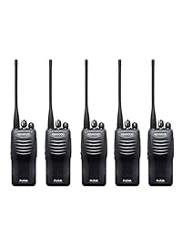 Kenwood tk 3402u16p PROTALK UHF Radio de 2 vías portátil de 5 vatios y 16 canales, paquete de 5