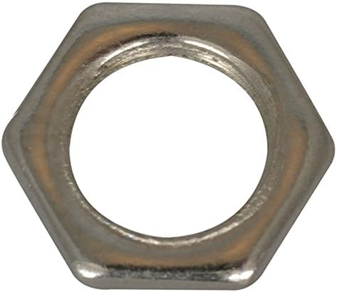 Amphenol ConnexM6HN-PO.75 Nut, Hex, Nickle Plate, M6 x 0.75 Size (Pack of 10)
