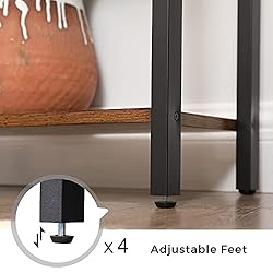 VASAGLE ALINRU Storage Shelf, Bookshelf with 5