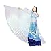 Dance Fairy Belly Dance White Colorful Yarn Iridescent Isis Wings