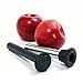 Norpro Stainless Steel Apple Corer with Plunger, 10 IN, Silver