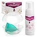 Luna Menstrual Cup Foam Wash Cleanser – All Natural Formulation – Hypoallergenic, Sensitive, Non-Toxic & Safe – Cleanses, Sterilizes & De-Odorizes — Maintains Natural pH Levels