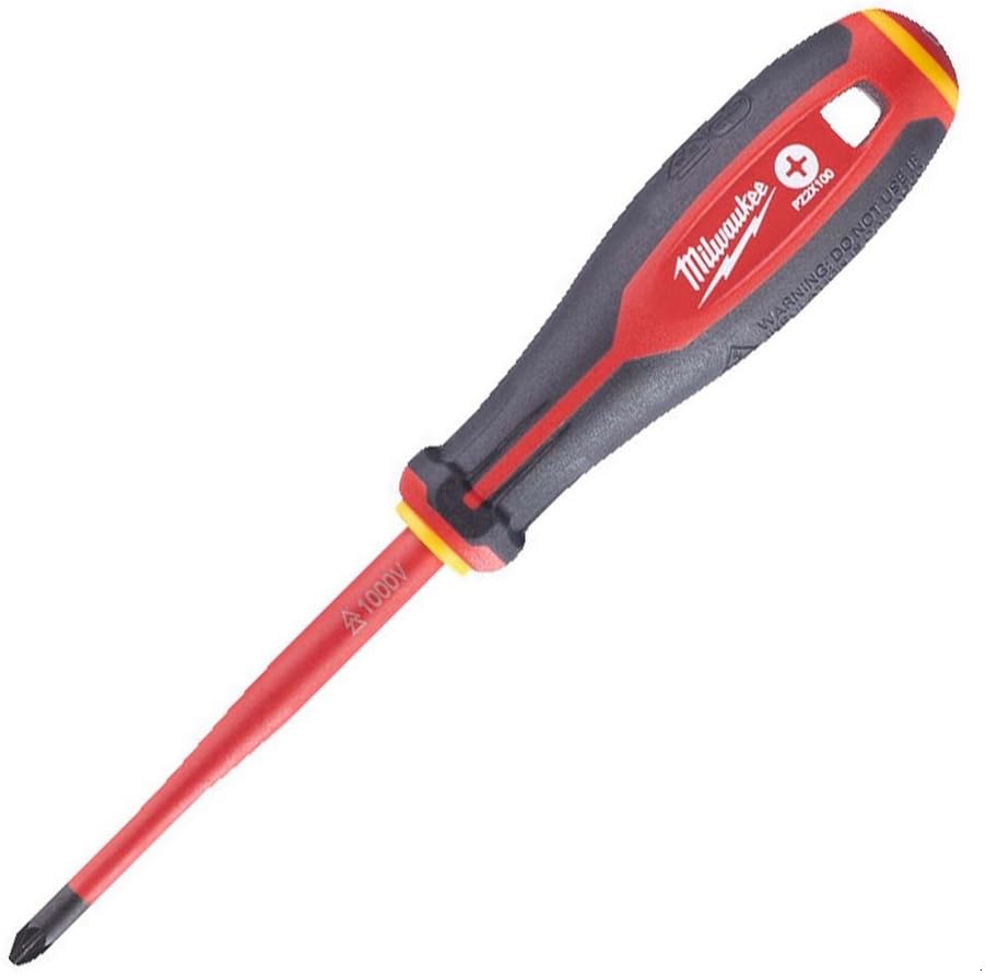 Milwaukee 4932478726" Pozidriv Screwdriver with Refined Imprint PZ2 x 100 m/m