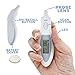Best Medical Ear Thermometer, 1 Second Quick Read, Baby, Child, Adult Thermometer, Highly Accurate Infrared Technology, Waterproof, LCD Display, No Probe Cover Necessary