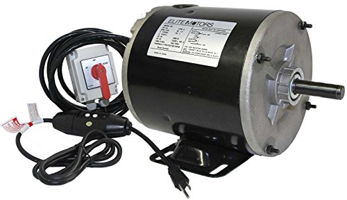 Elite 3/4 HP Painted 56 Frame Boat Lift Motor - Maintained Switch/110v/16 ft. Control Cable