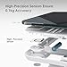 DEIK Body Fat Scale, Bluetooth Bathroom Scale with Smartphone APP, 18 Body Composition Analysis, High Precision Sensors, LCD Backlit Display, Include 3 AAA Batteries, Black