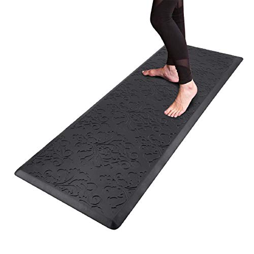 HEBE Oversized Kitchen Mat Thick Cushioned AntiFatigue Floor Mat