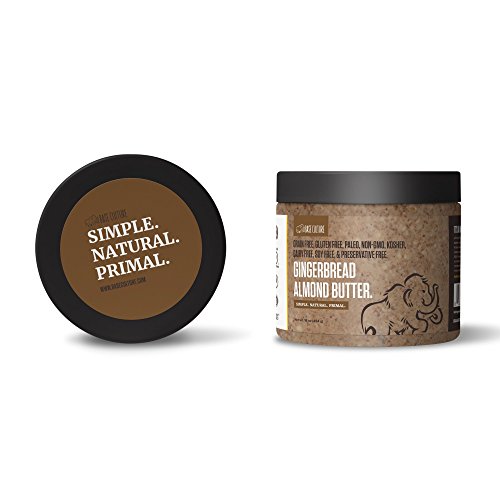 Base Culture Gingerbread Almond Butter | All Natural 100% Paleo, Gluten, Grain, Dairy, and Soy Free & No Added Sugar (6g Protein per Serving, 6 Count) - Thumbnail 4