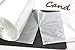 Cand 10 Gallon Clear Kitchen Garbage Bags, 110 Counts